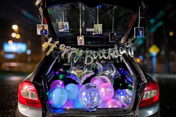 Car Dicky Decoration For Birthday