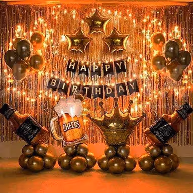 Drinks Theme Birthday Decoration