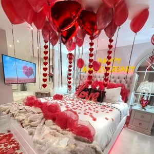 Heart Out of Hearts Balloon Decoration
