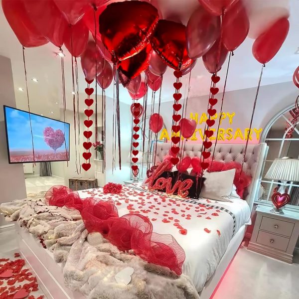 Heart Out of Hearts Balloon Decoration